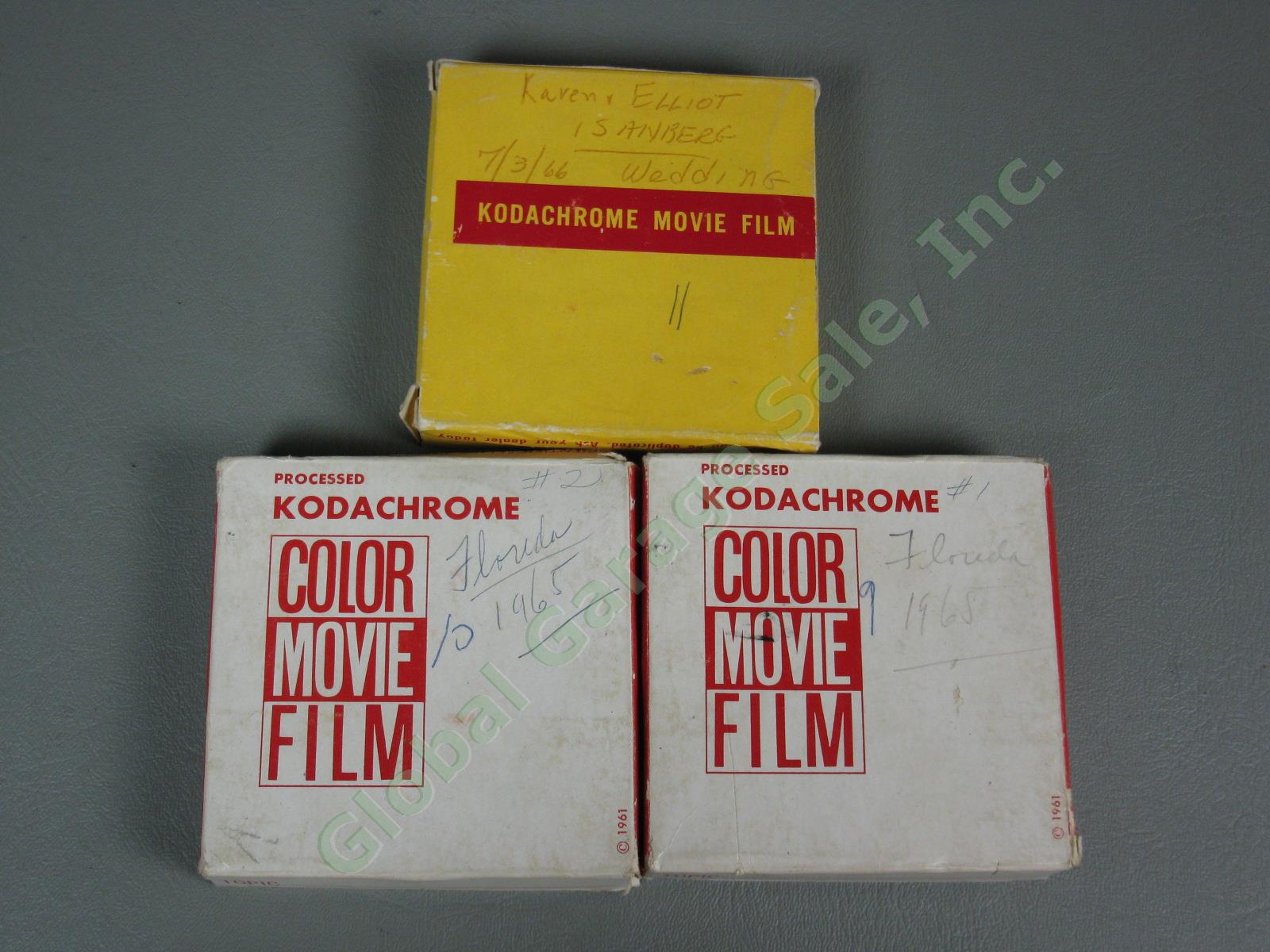 11 Vtg 1940s-1960s 16mm Home Movie Film Reels Lot 1949 Coney Island Shawanga NR! 10