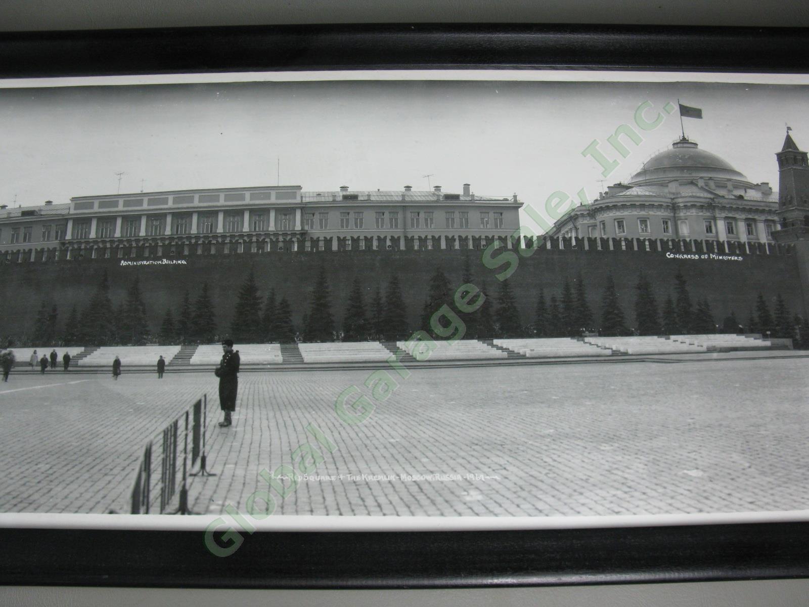 Rare EO Goldbeck Hand Signed 1960s Red Square Russia Panoramic Photo 9"x60" NR! 3