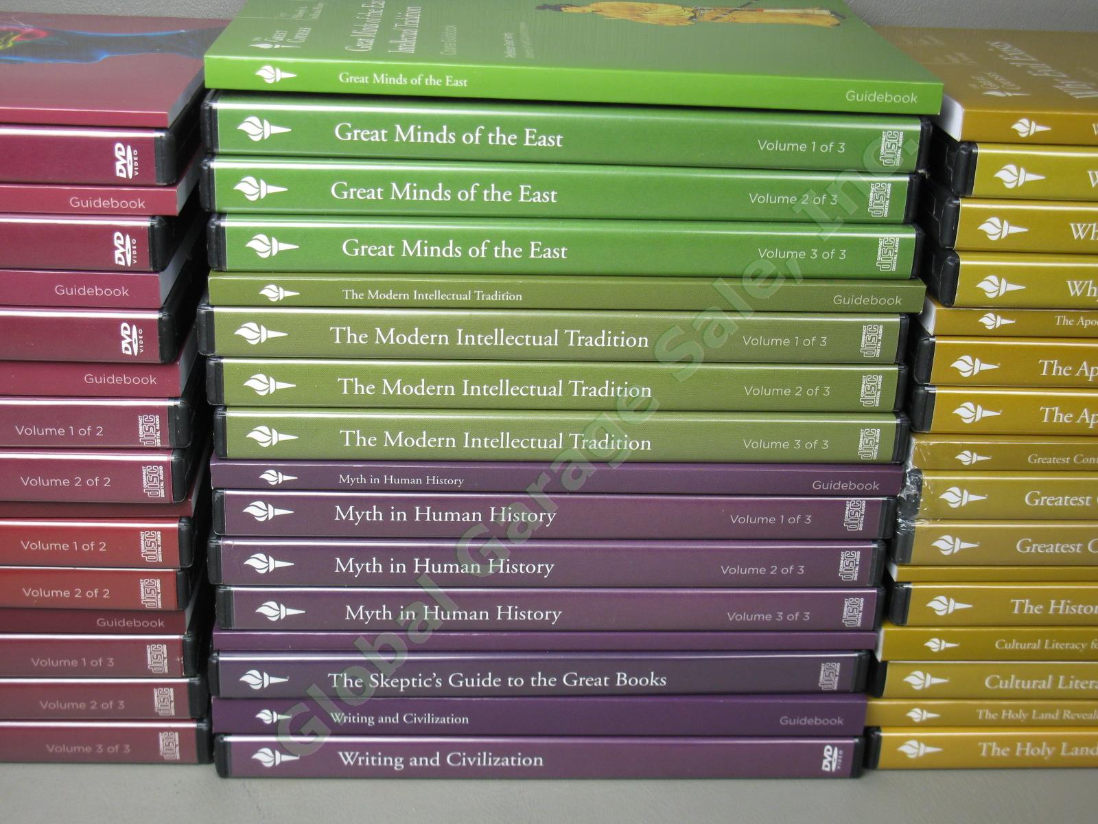HUGE Teaching Company Great Course CD DVD Lot Philosophy Religion Health History 2