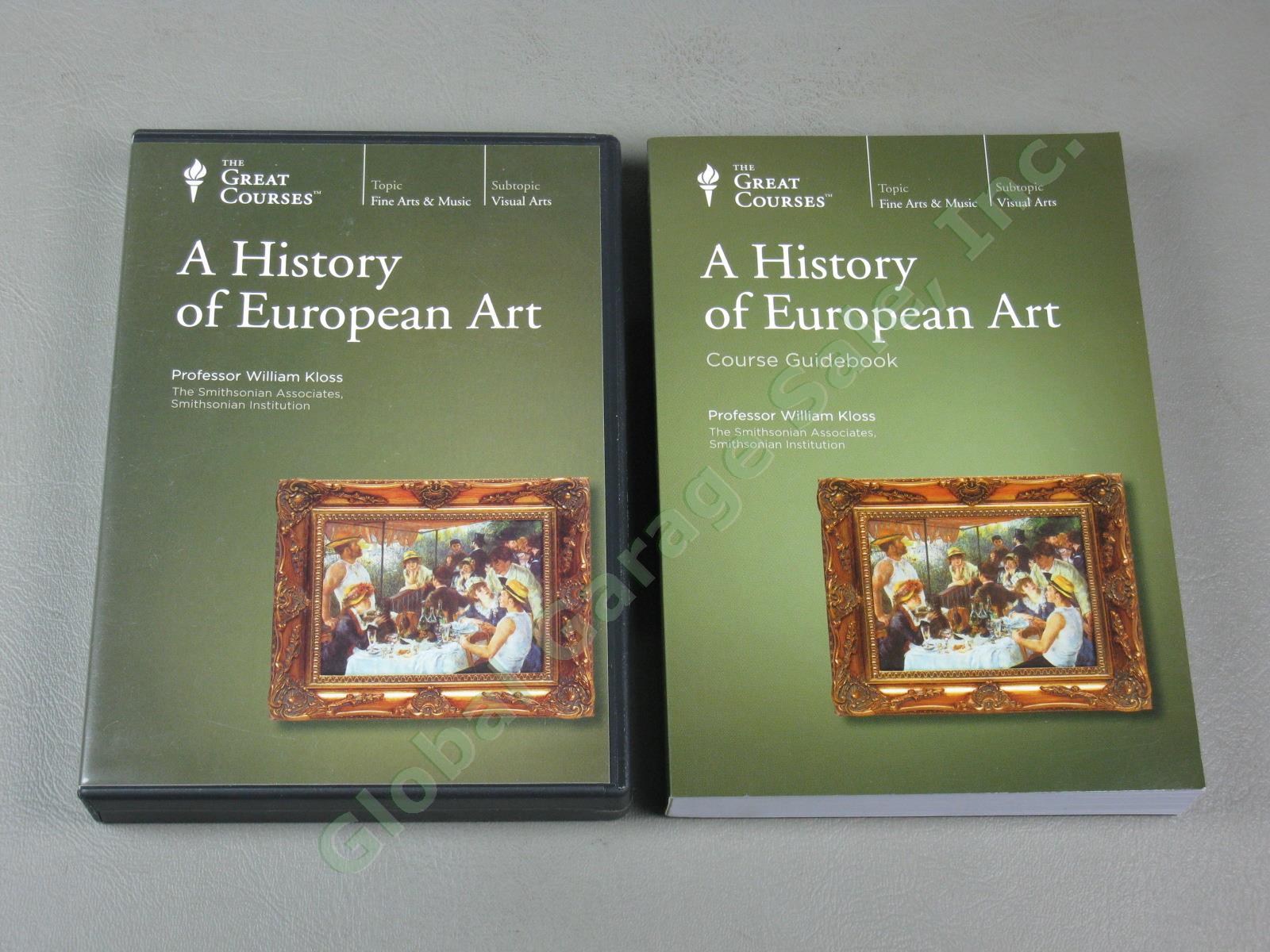 Teaching Company Great Courses DVD Lot Art History European Museums Louvre MMA 4