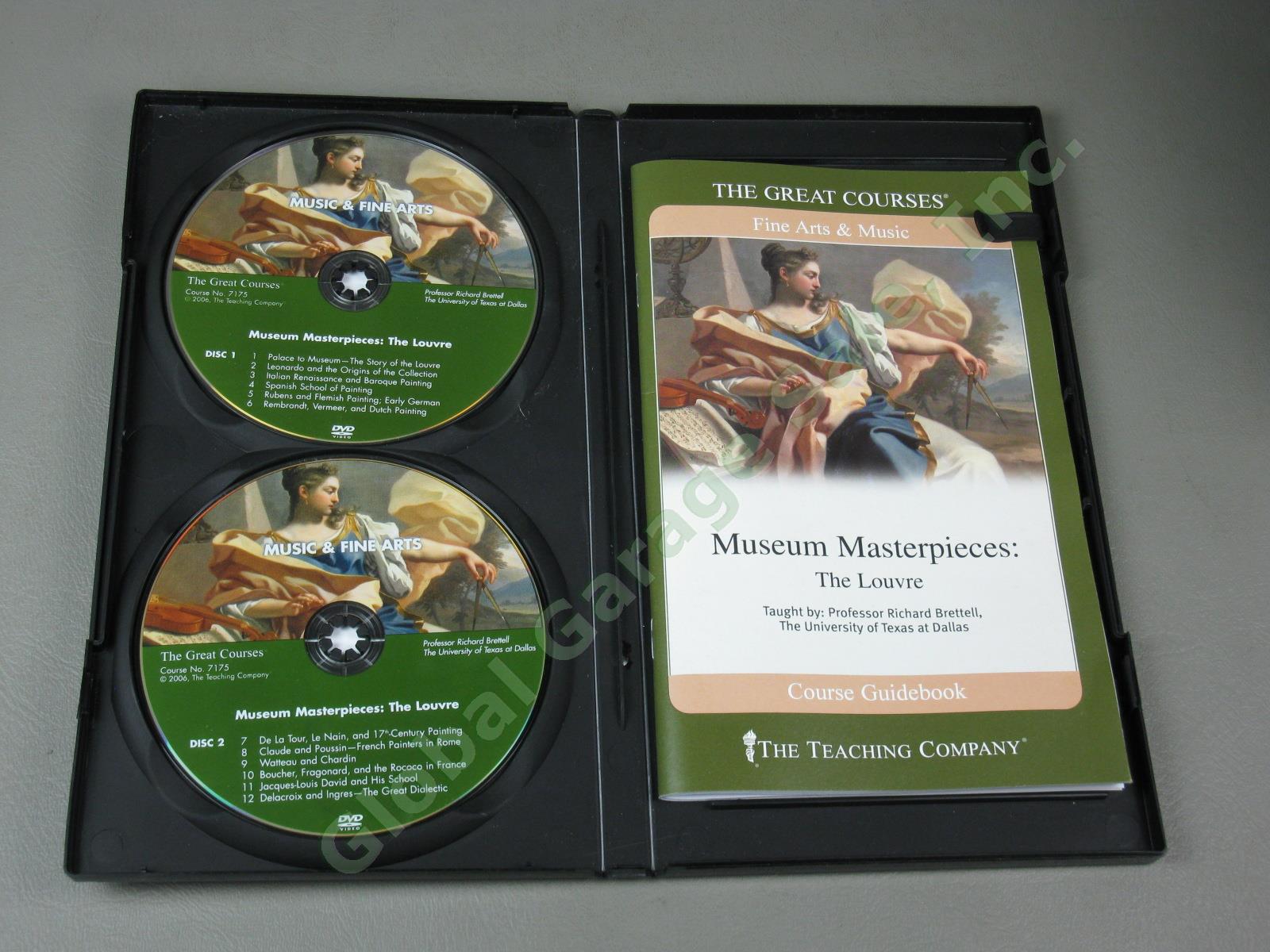 Teaching Company Great Courses DVD Lot Art History European Museums Louvre MMA 8
