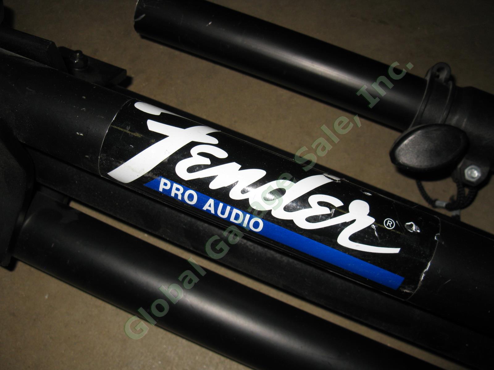 2 DJ PA Tripod Speaker Stands Lot Set Ultimate Support Musika TS88B Fender 6