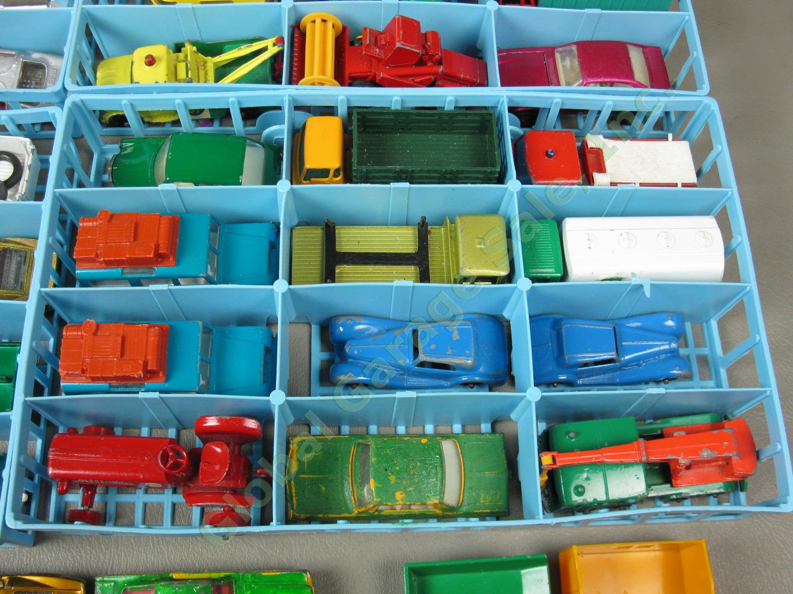 64+ Vtg Lesney Matchbox Hotwheels Tootsie-Toy Diecast Car Truck Farm Lot + Case+ 4
