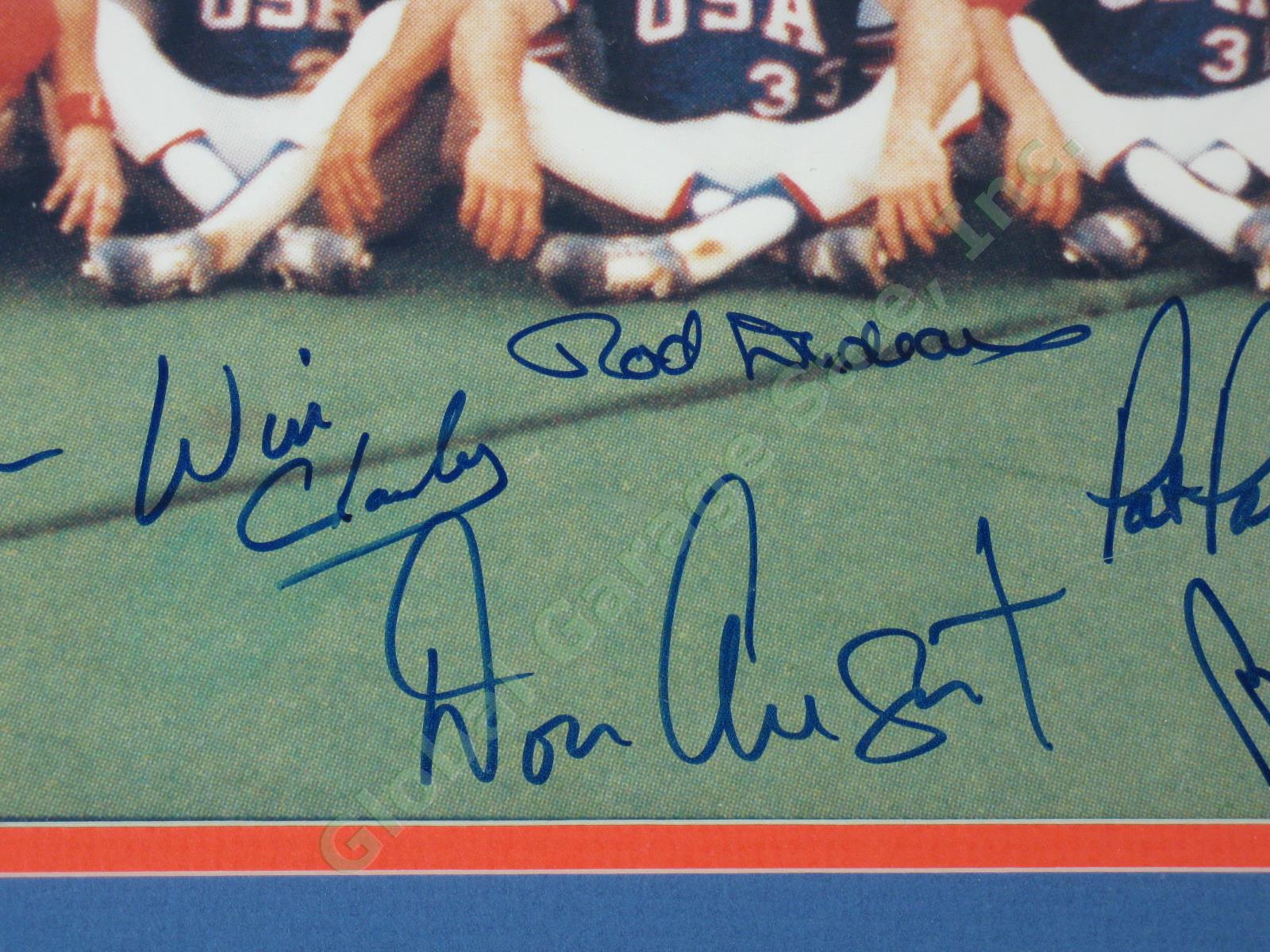1984 USA Olympic Baseball Team Signed 16"x20" Photo w/ 21 Autographs McGwire +NR 7