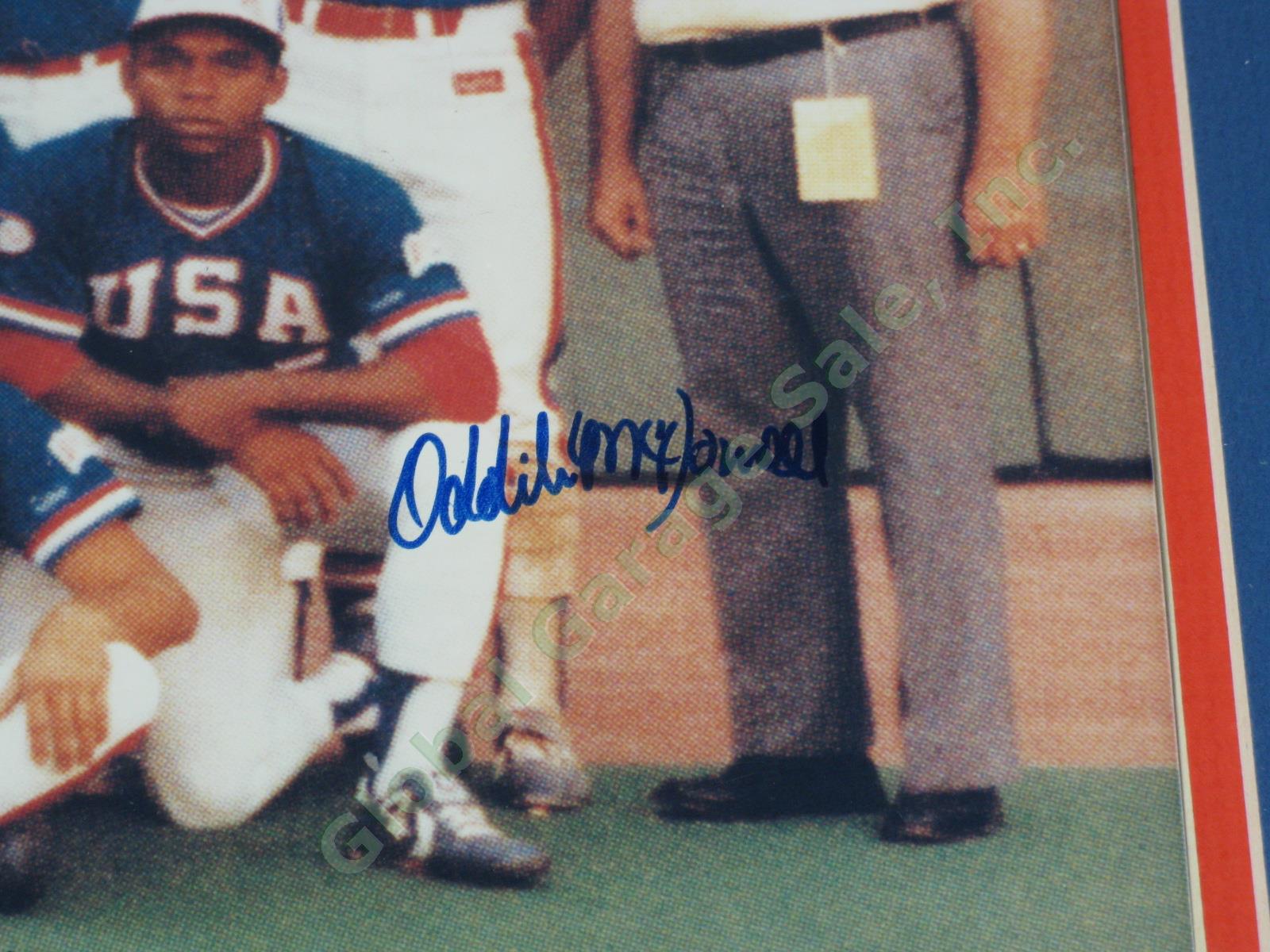 1984 USA Olympic Baseball Team Signed 16"x20" Photo w/ 21 Autographs McGwire +NR 9