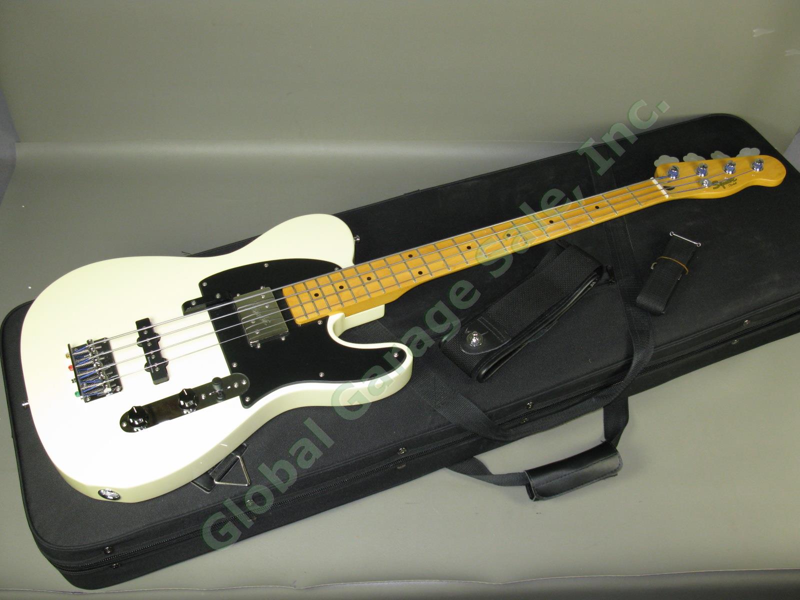 2012 Fender Squier Vtg Modified Telecaster Bass Special Guitar w/ Case Near Mint
