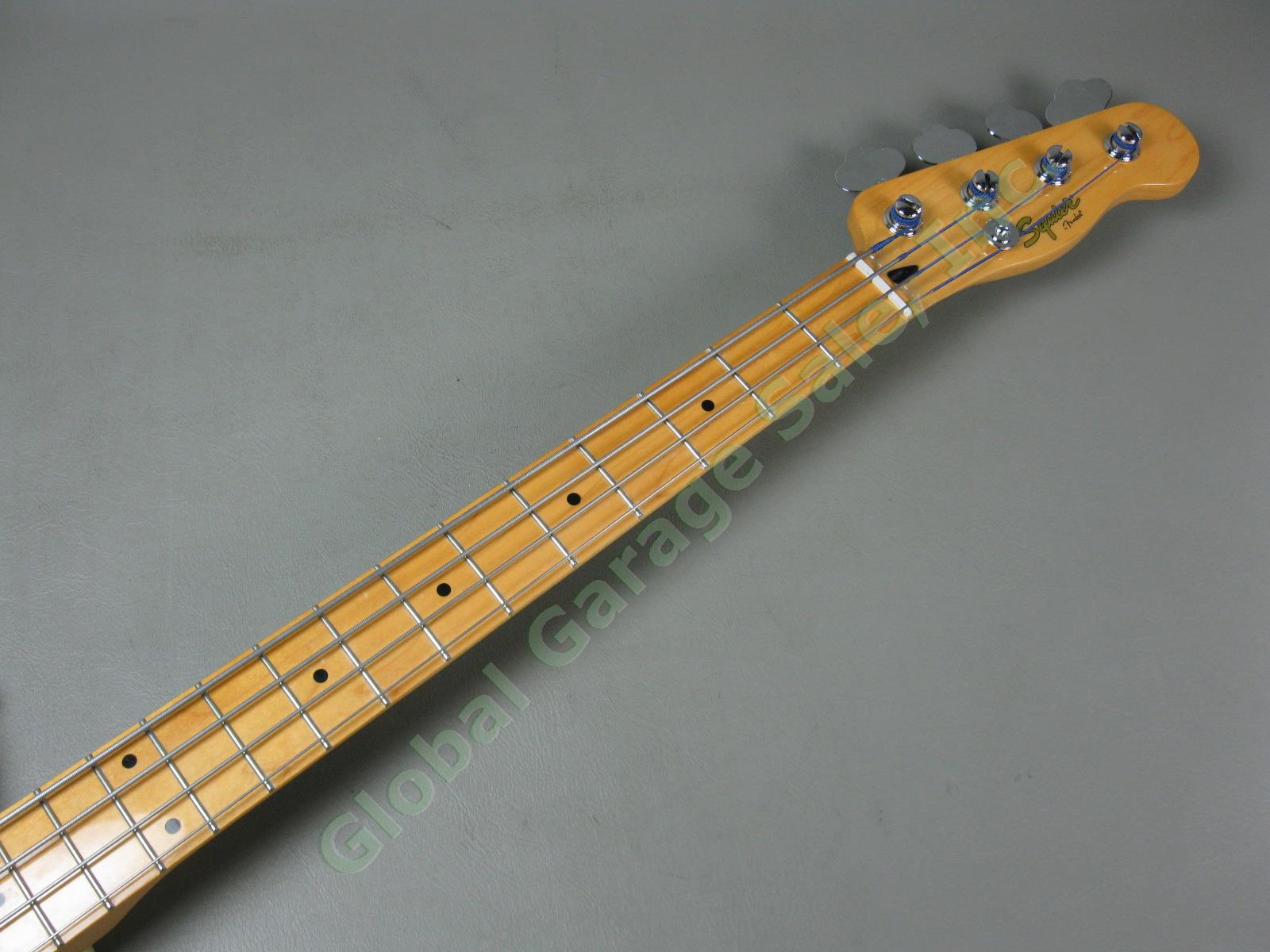 2012 Fender Squier Vtg Modified Telecaster Bass Special Guitar w/ Case Near Mint 2