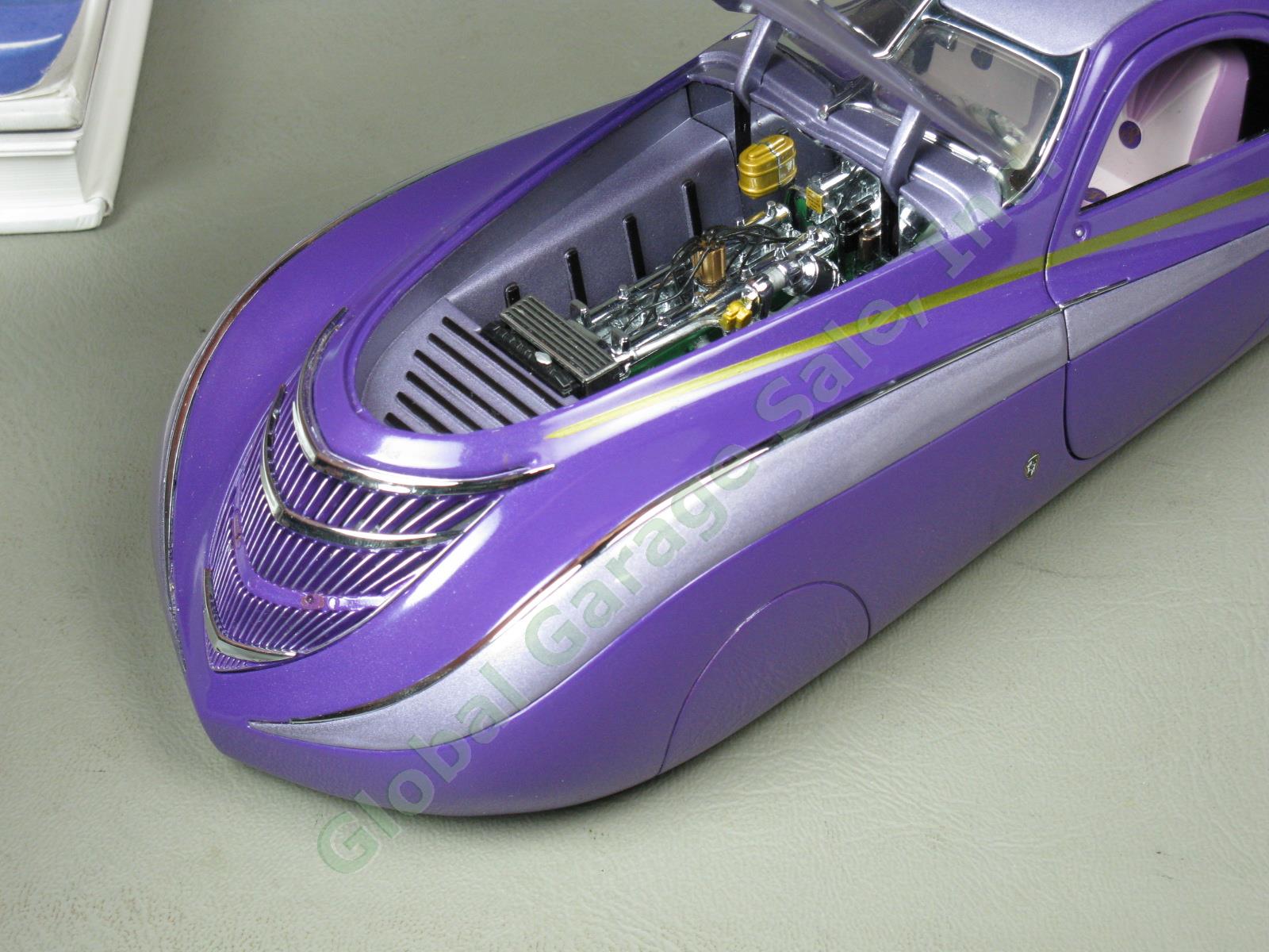 Franklin Mint 1939 Duesenberg Coupe Simone Diecast Car w/ OOAK Book Mockup EXC!! 4