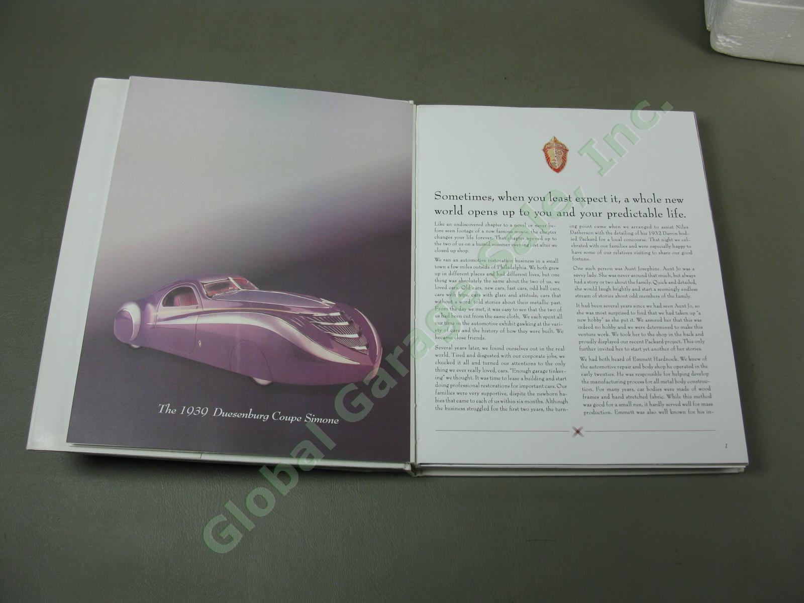 Franklin Mint 1939 Duesenberg Coupe Simone Diecast Car w/ OOAK Book Mockup EXC!! 8