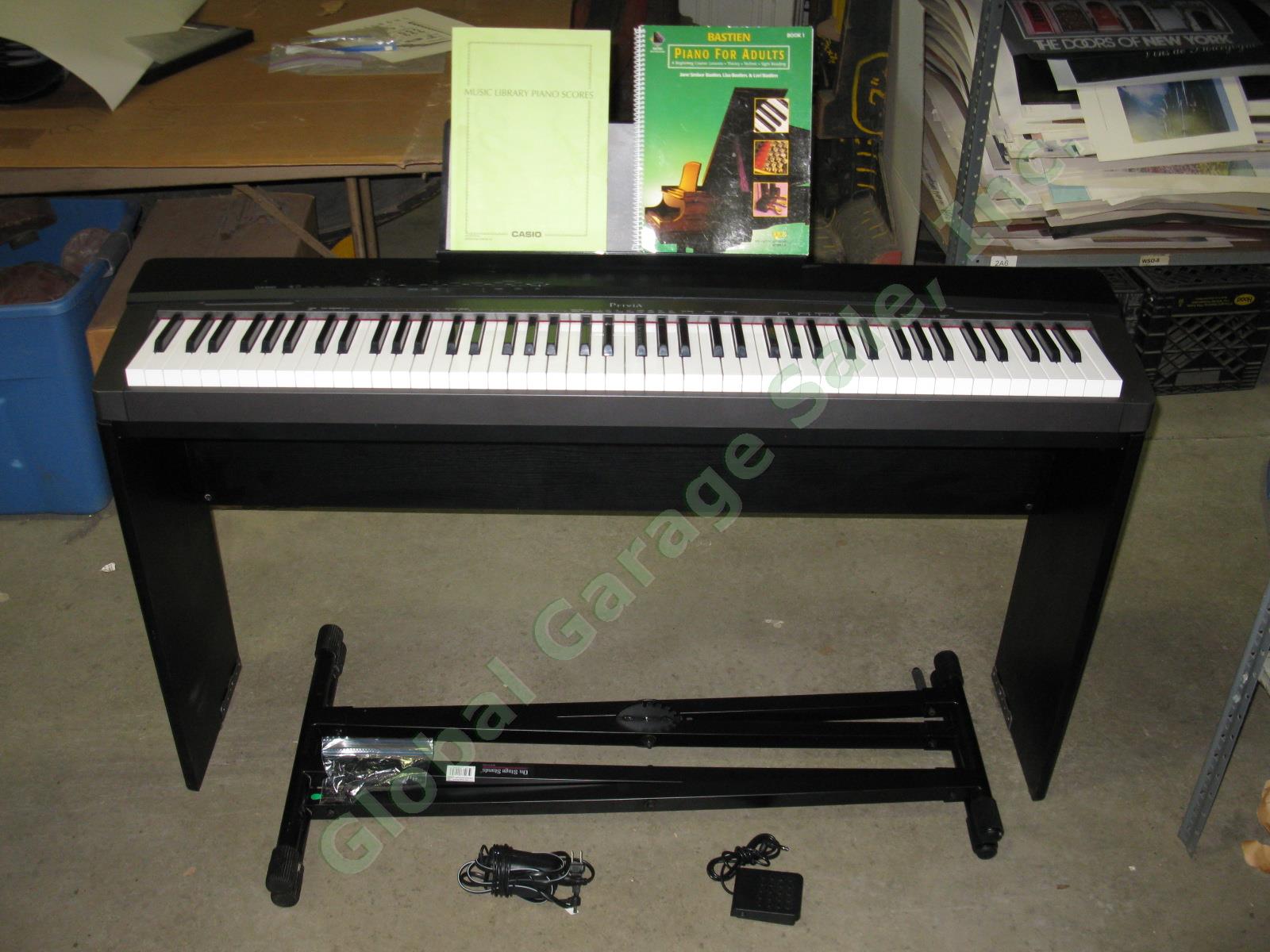 Casio Privia PX-130 Full Size 88 Weighted Key Digital Piano Keyboard W/ Stands +
