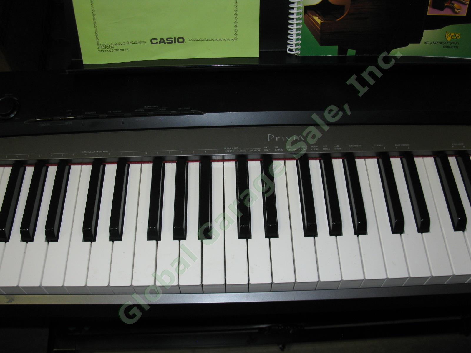 Casio Privia PX-130 Full Size 88 Weighted Key Digital Piano Keyboard W/ Stands + 2