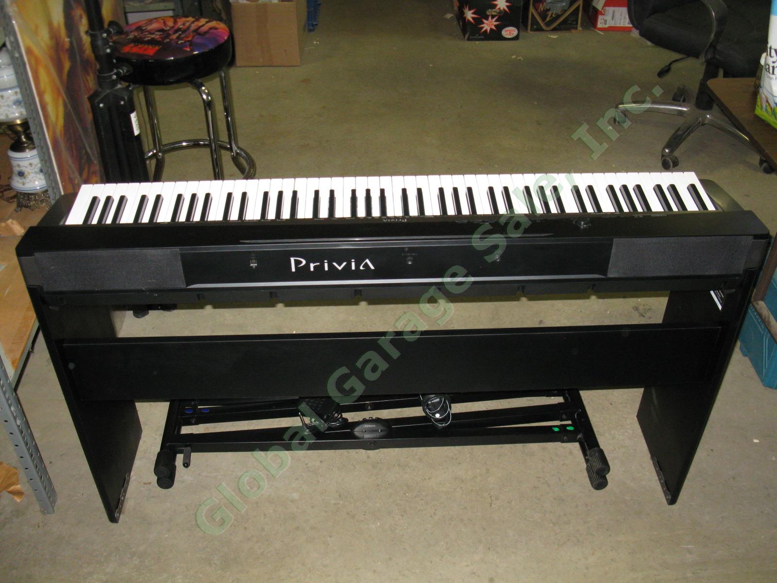 Casio Privia PX-130 Full Size 88 Weighted Key Digital Piano Keyboard W/ Stands + 5