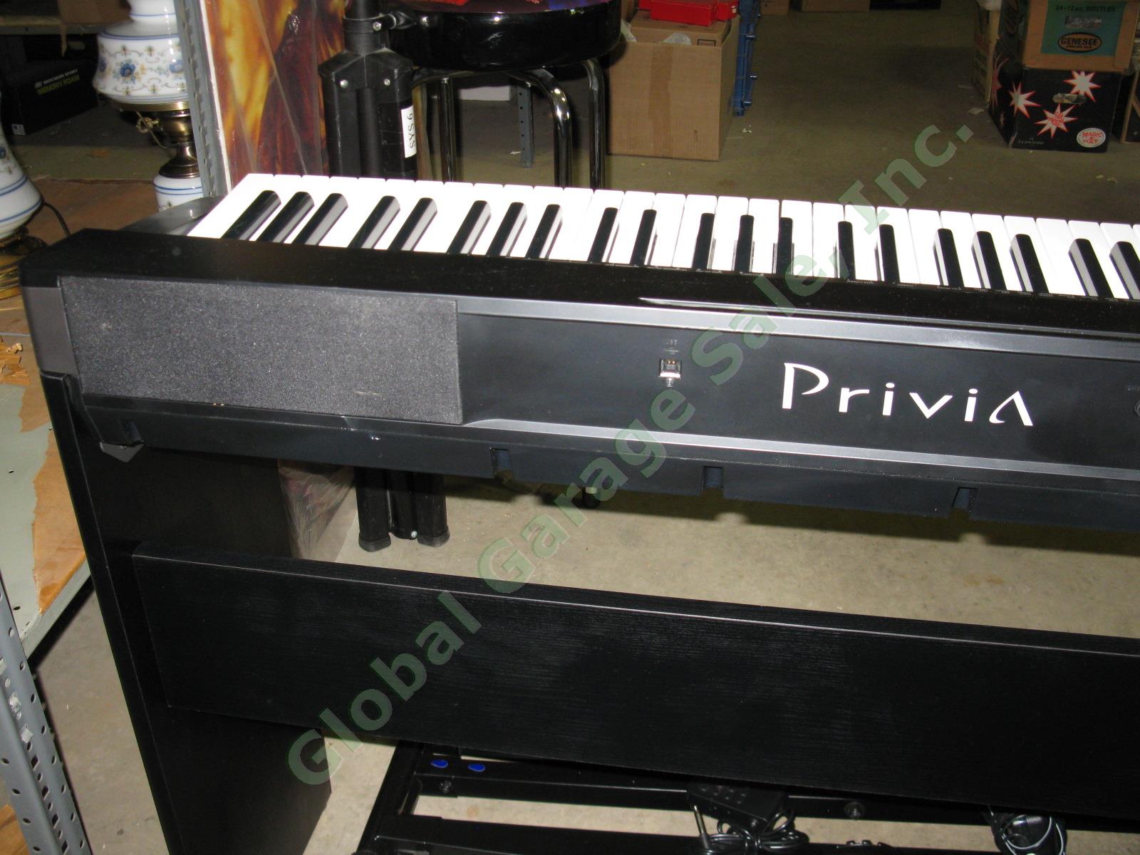 Casio Privia PX-130 Full Size 88 Weighted Key Digital Piano Keyboard W/ Stands + 6
