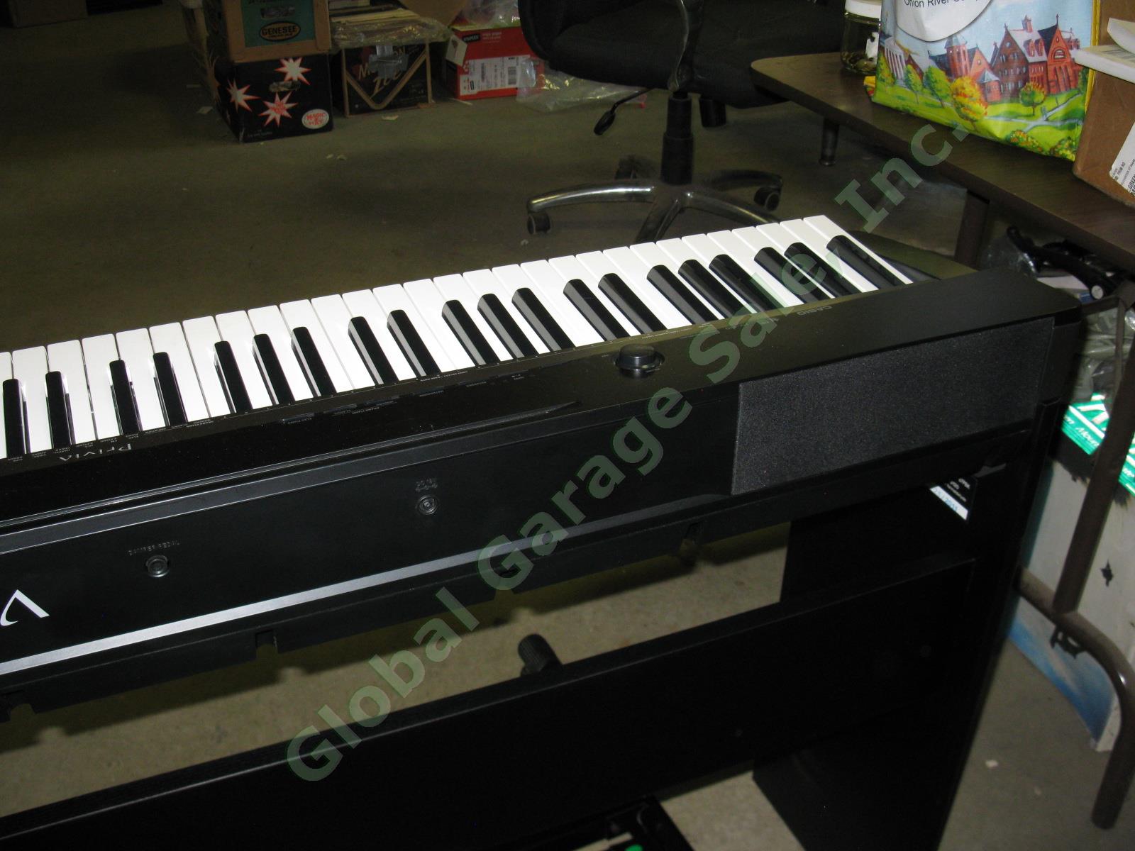 Casio Privia PX-130 Full Size 88 Weighted Key Digital Piano Keyboard W/ Stands + 7