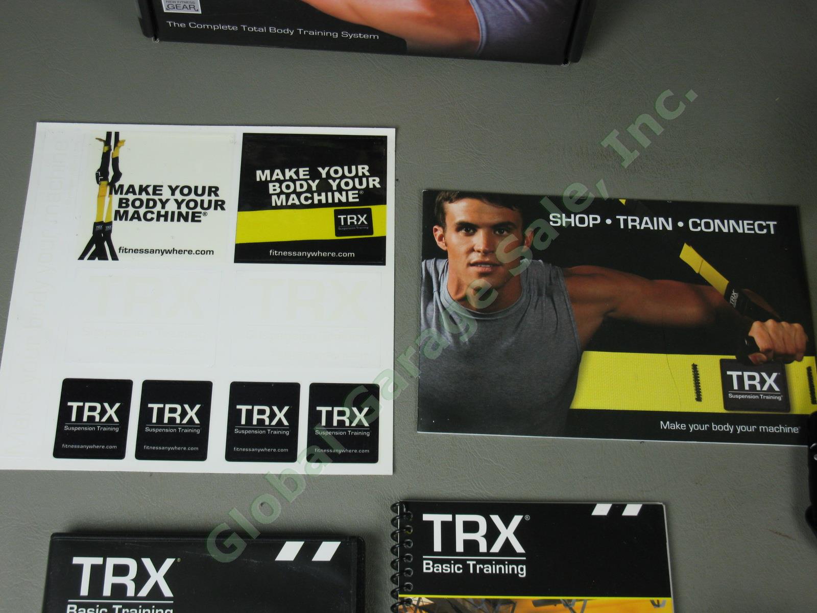 TRX Pro Pack Suspension Trainer W/ DVDs + Door Anchor Mint Condition No Reserve! 4