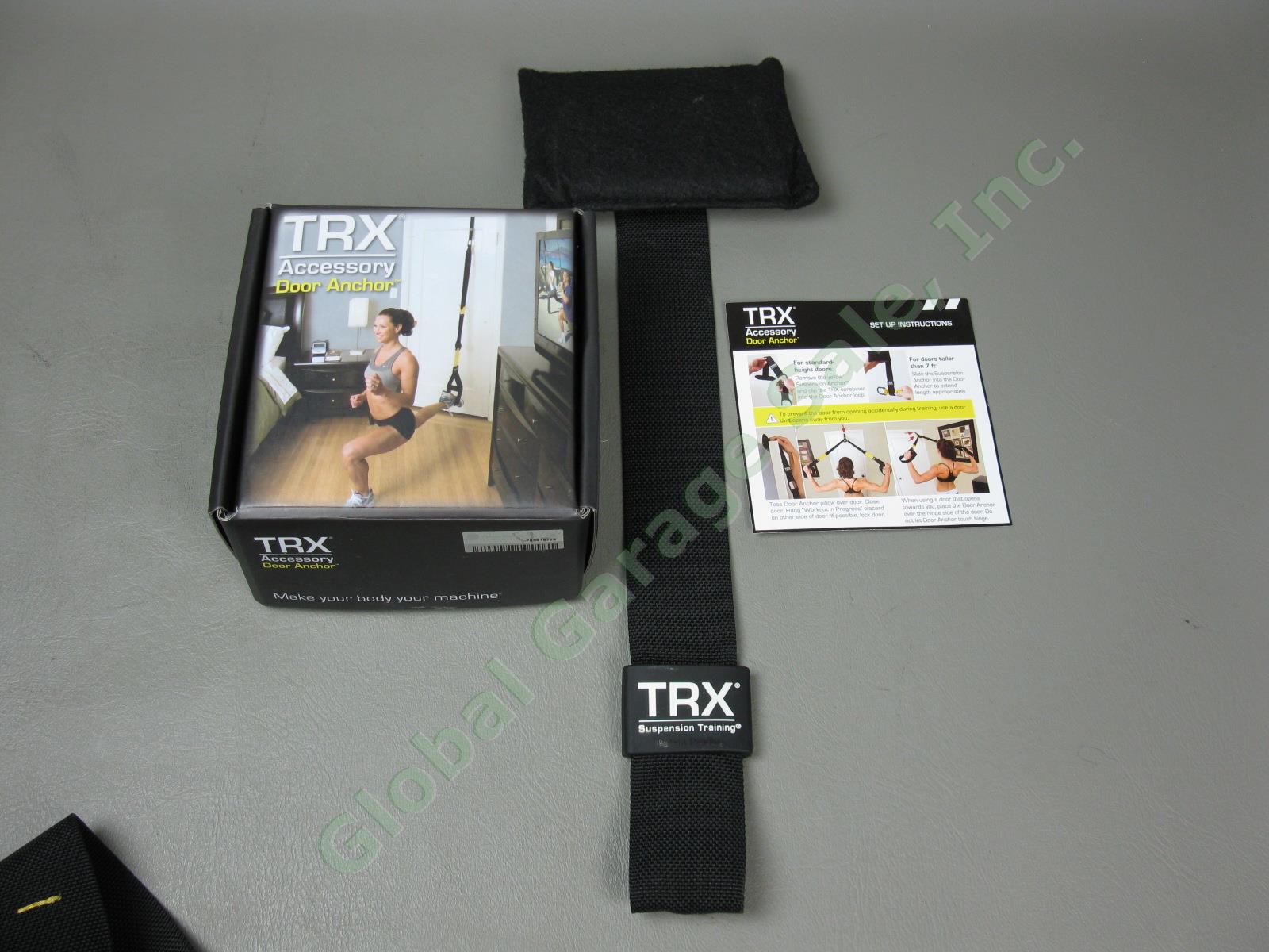 TRX Pro Pack Suspension Trainer W/ DVDs + Door Anchor Mint Condition No Reserve! 6
