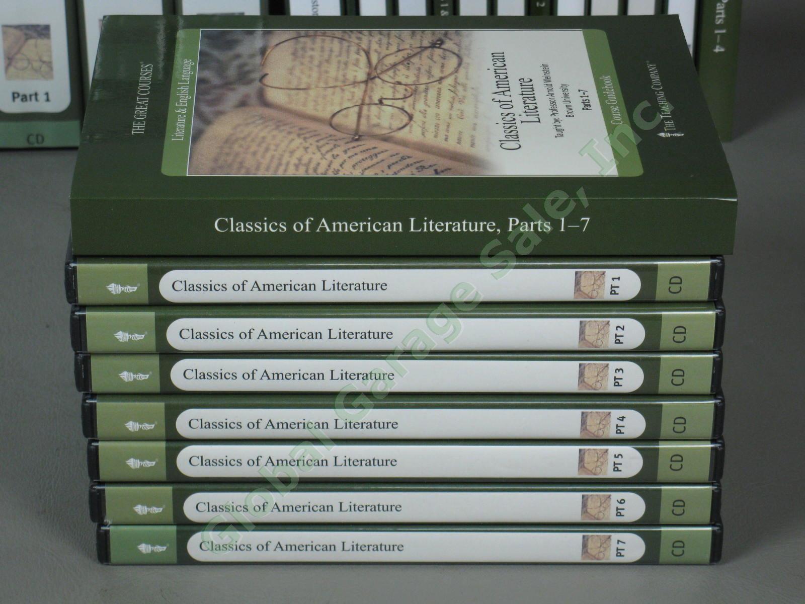 Teaching Company Great Courses 152 CD Lot Literature Poetry American Greek World 1