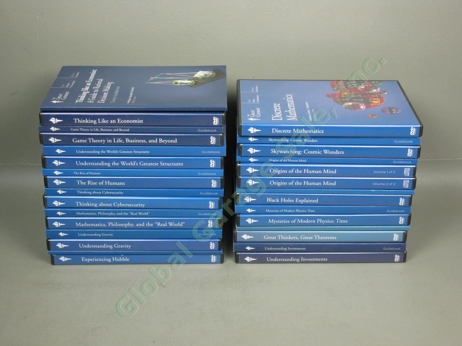 Teaching Company Great Courses DVD Lot Science Math Astronomy Physics Evolution