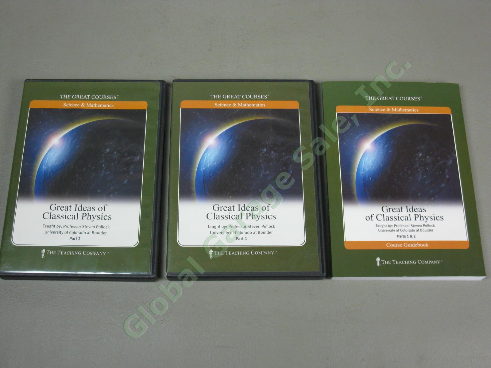 Teaching Company Course DVD Lot Physics Quantum Mechanics Dark Matter Chaos + NR 3