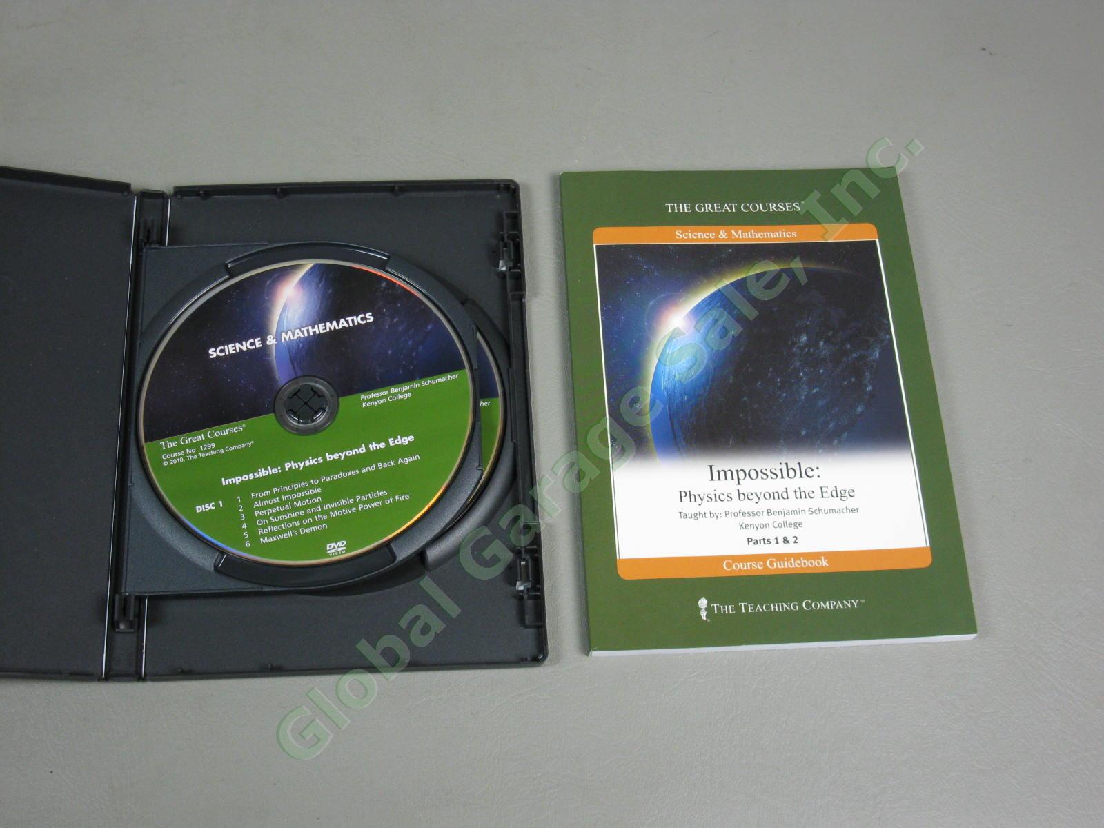 Teaching Company Course DVD Lot Physics Quantum Mechanics Dark Matter Chaos + NR 4
