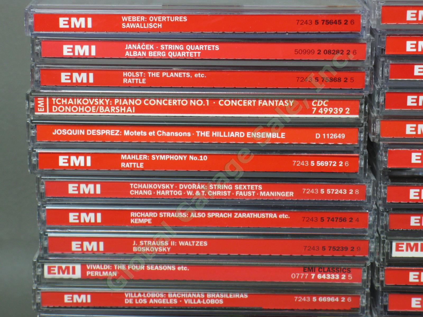 Huge EMI Classics Classical Music 58-Disc CD Lot Beethoven Mozart Schubert NR!! 1