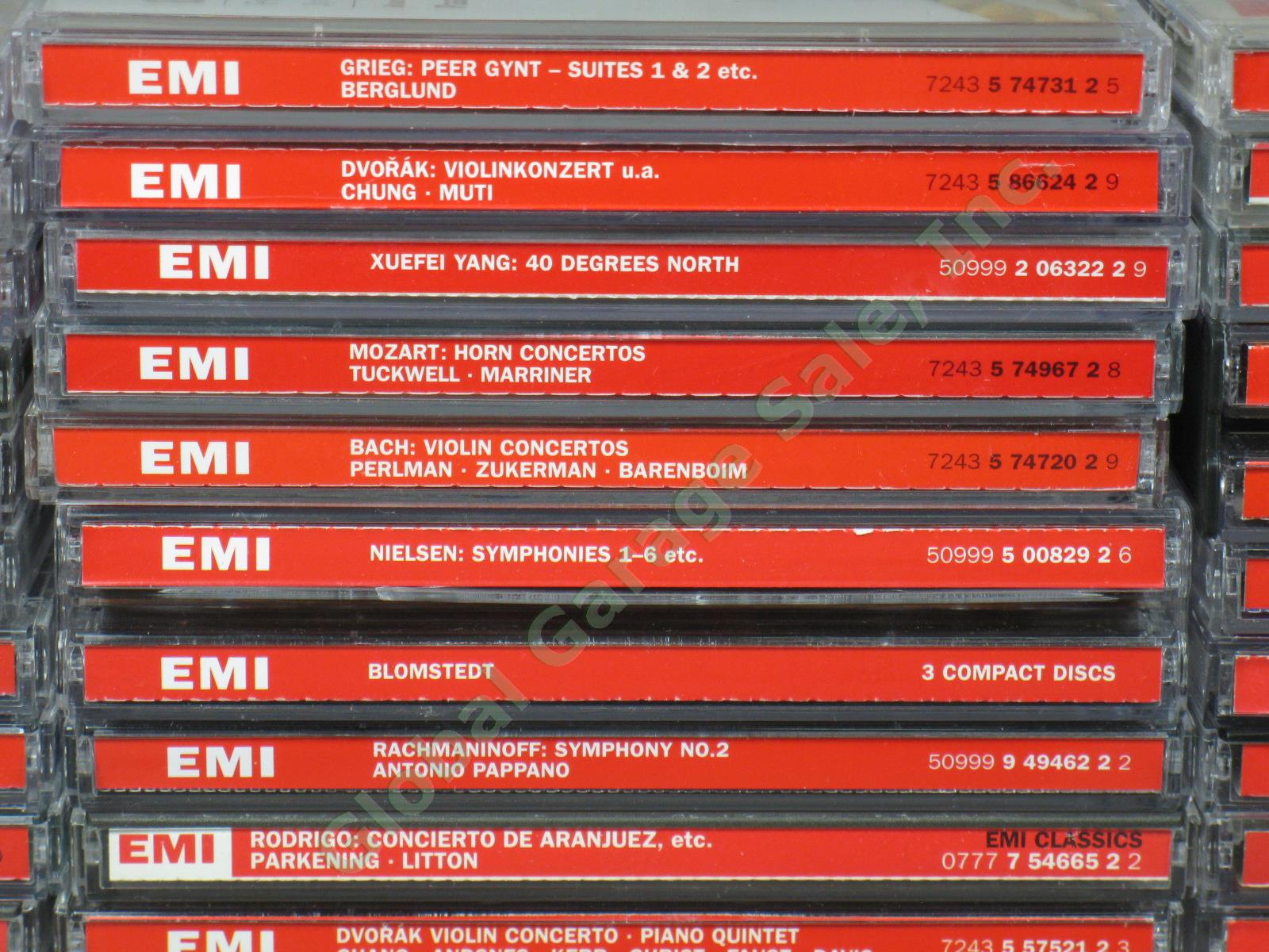 Huge EMI Classics Classical Music 58-Disc CD Lot Beethoven Mozart Schubert NR!! 3