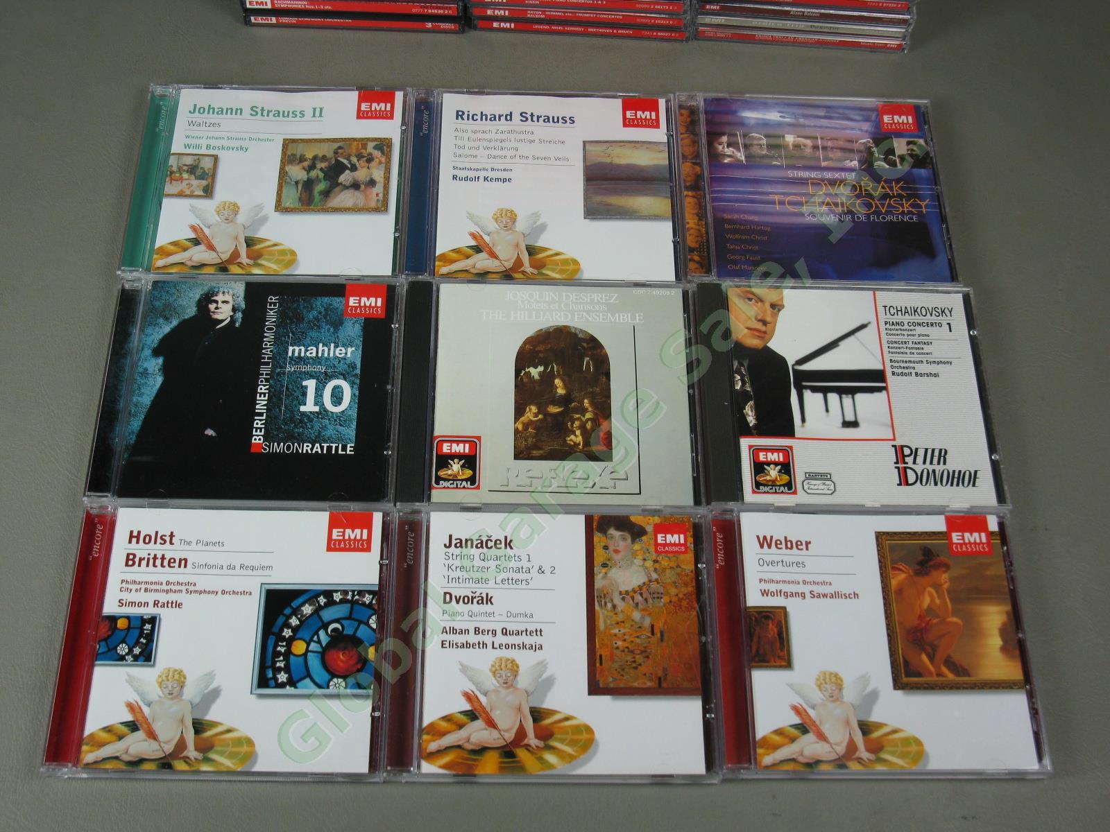 Huge EMI Classics Classical Music 58-Disc CD Lot Beethoven Mozart Schubert NR!! 7