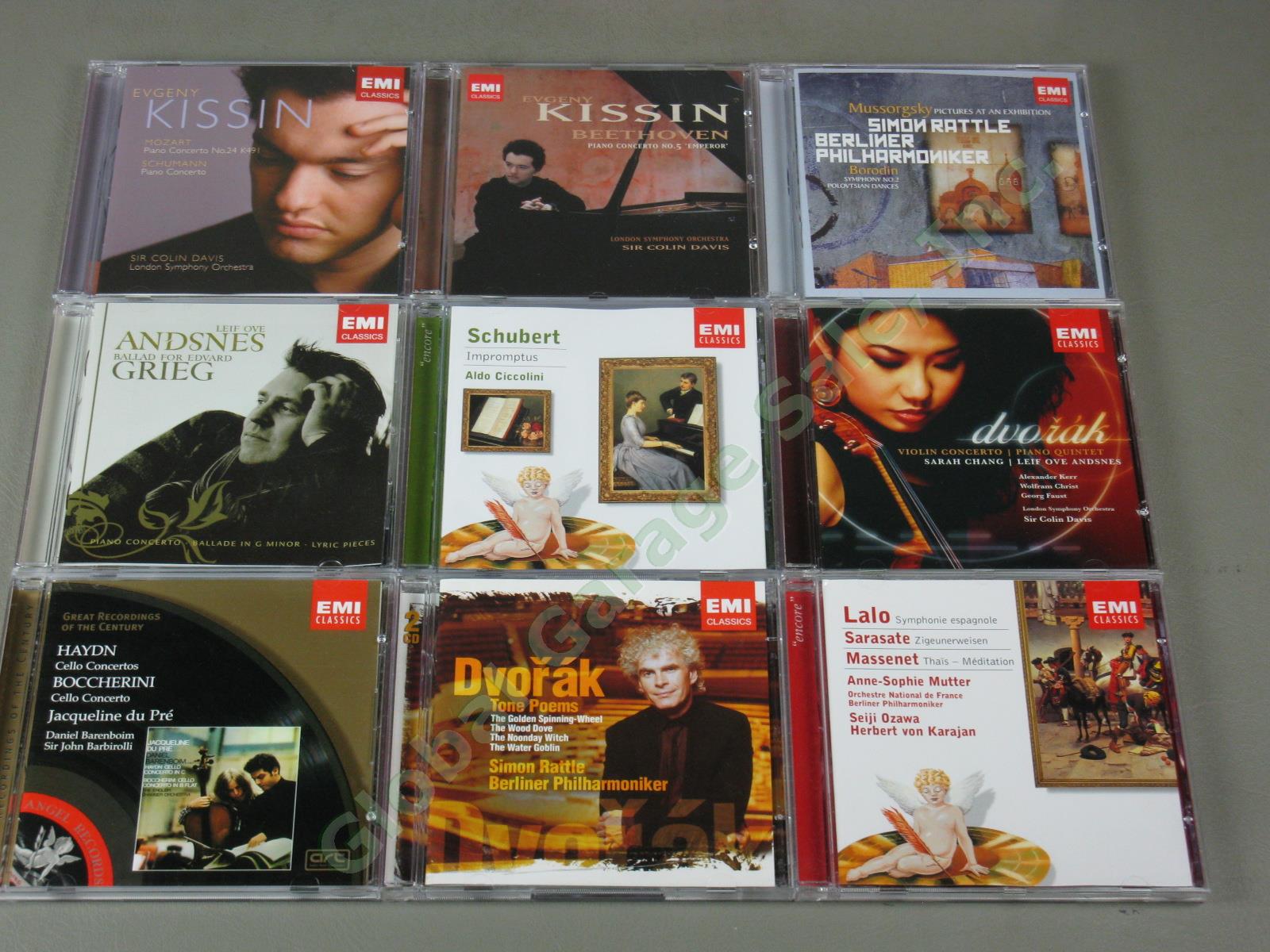 Huge EMI Classics Classical Music 58-Disc CD Lot Beethoven Mozart Schubert NR!! 10