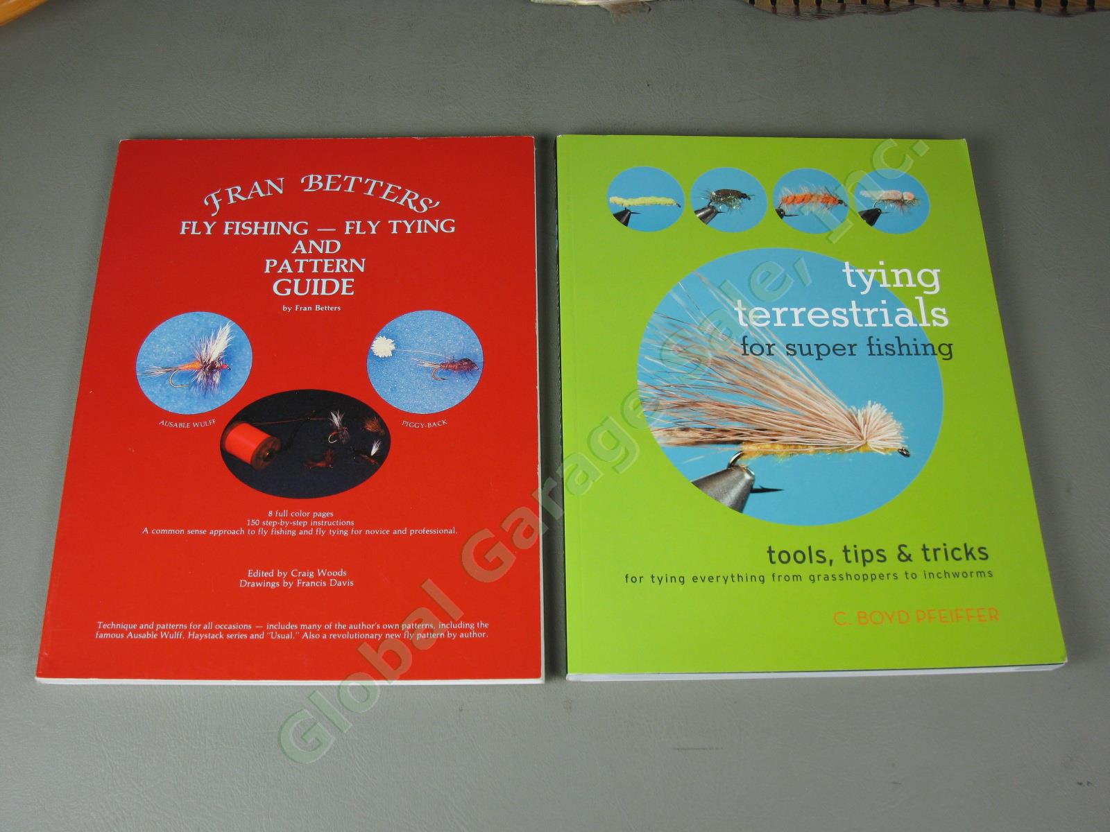 Flyfishing Lot NEW Colorado Angler Supply Fly Tying Kit + Orvis Patterns Book ++ 8