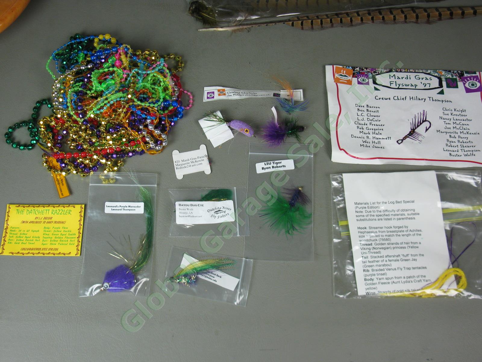 Flyfishing Lot NEW Colorado Angler Supply Fly Tying Kit + Orvis Patterns Book ++ 11