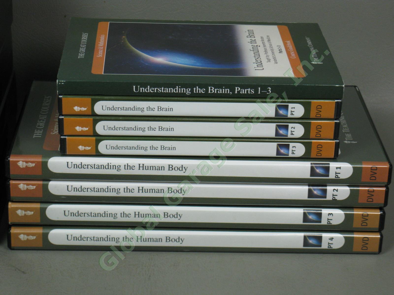 Teaching Company Great Courses DVD/CD Lot Science Genetics Nutrition Biology NR! 5
