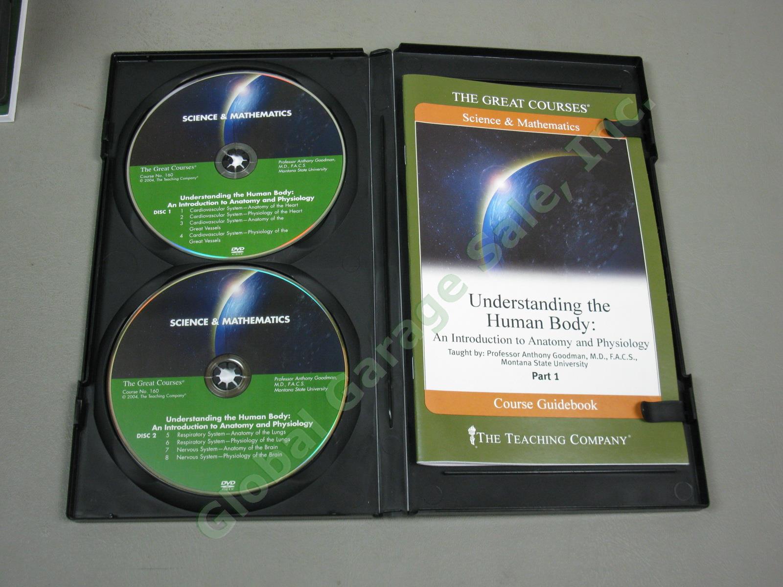 Teaching Company Great Courses DVD/CD Lot Science Genetics Nutrition Biology NR! 7