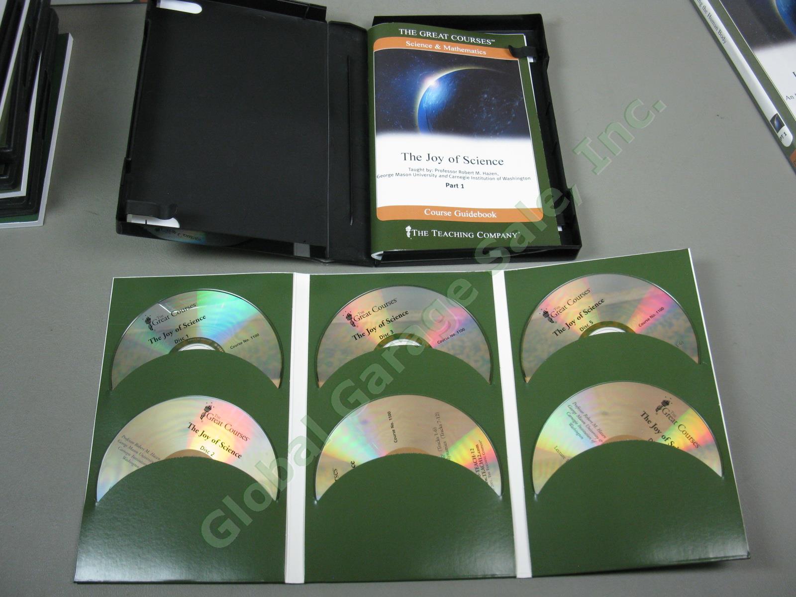 Teaching Company Great Courses DVD/CD Lot Science Genetics Nutrition Biology NR! 8