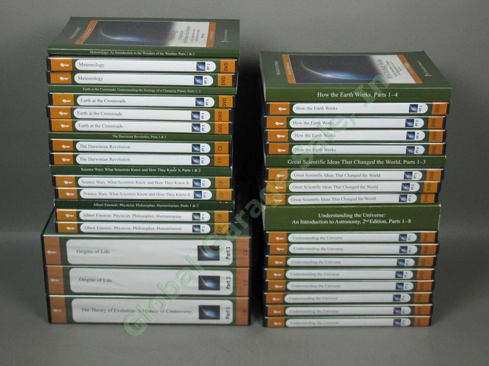 Teaching Company Great Courses DVD/CD Lot Science Astronomy Evolution Universe +