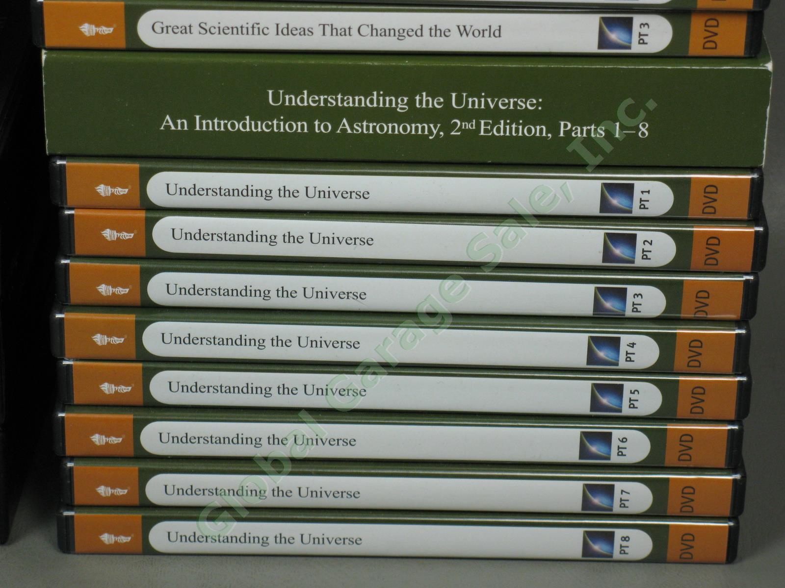 Teaching Company Great Courses DVD/CD Lot Science Astronomy Evolution Universe + 2