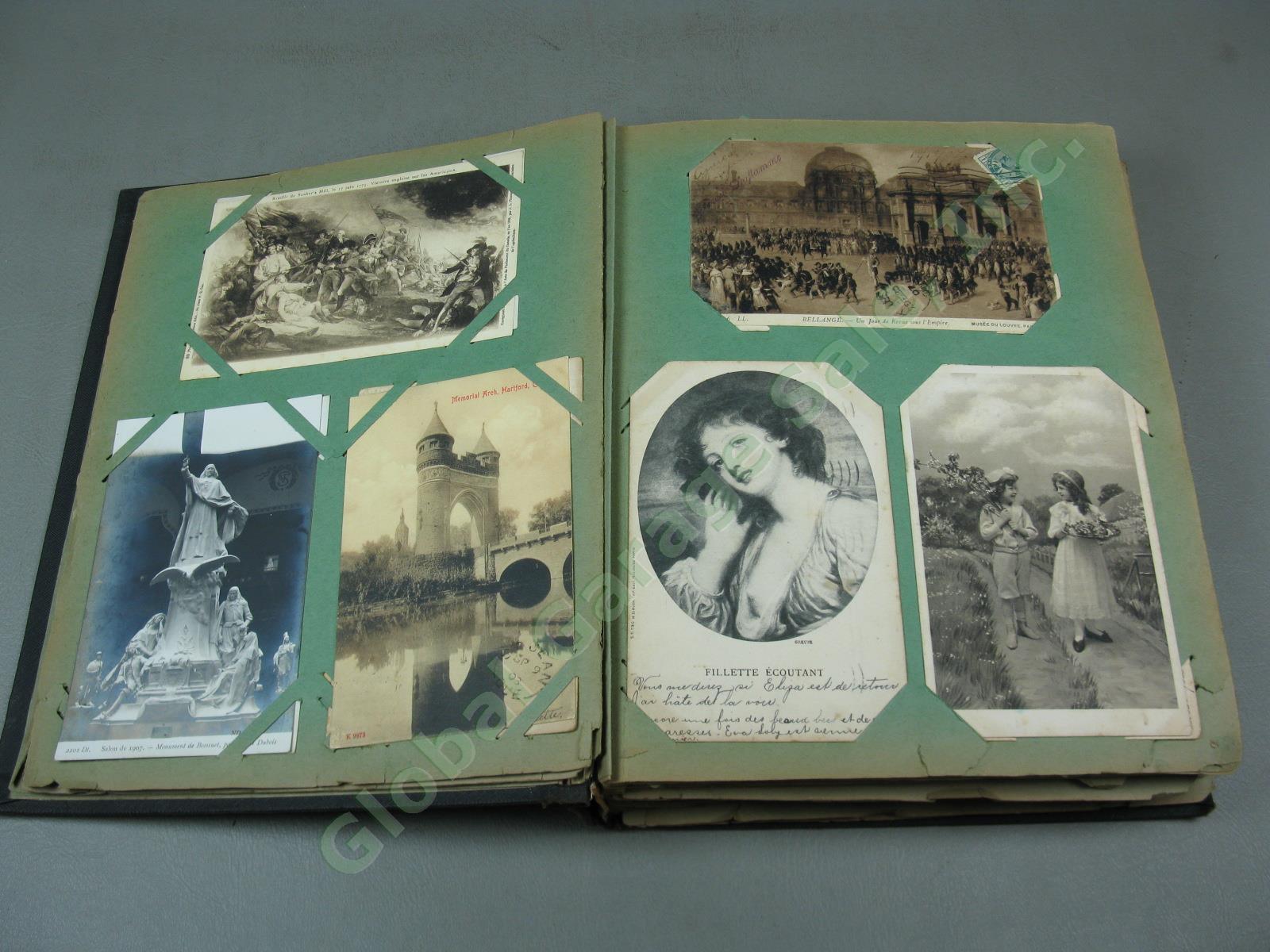 291 Vtg Antique 1900s Postcard Collection Album RPPC Real Photo Lot + 1905-1917? 5