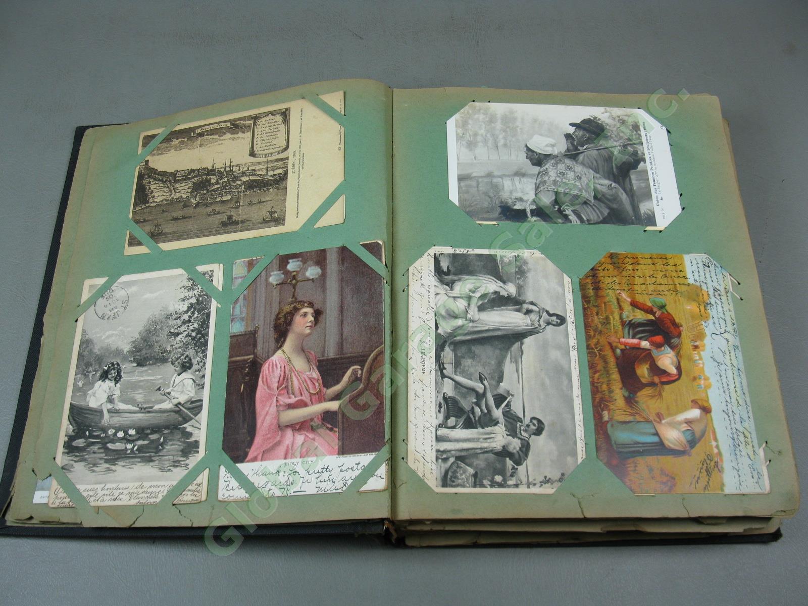 291 Vtg Antique 1900s Postcard Collection Album RPPC Real Photo Lot + 1905-1917? 6