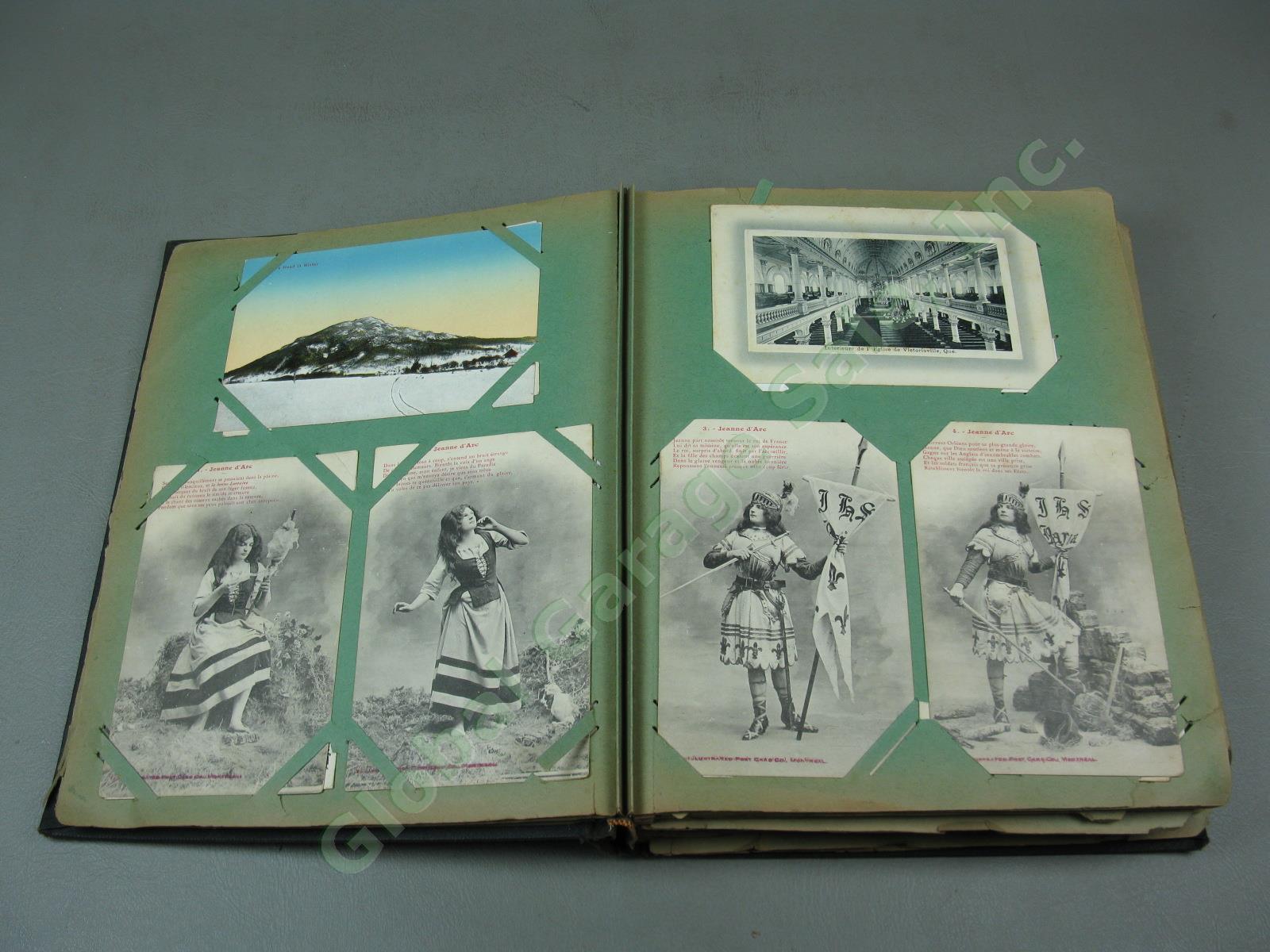 291 Vtg Antique 1900s Postcard Collection Album RPPC Real Photo Lot + 1905-1917? 10