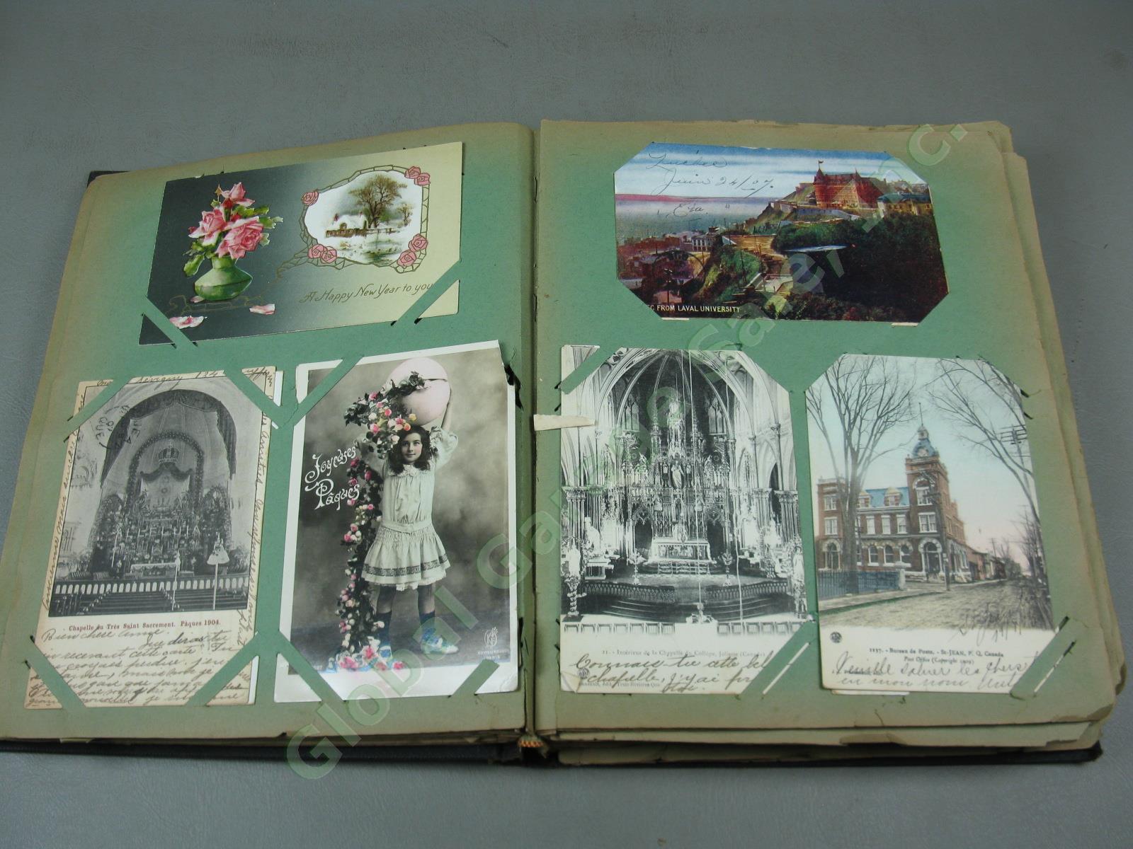 291 Vtg Antique 1900s Postcard Collection Album RPPC Real Photo Lot + 1905-1917? 19
