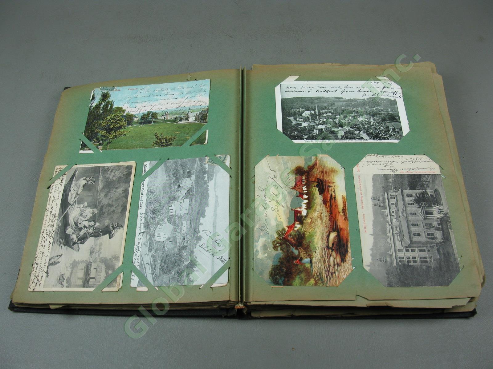 291 Vtg Antique 1900s Postcard Collection Album RPPC Real Photo Lot + 1905-1917? 22