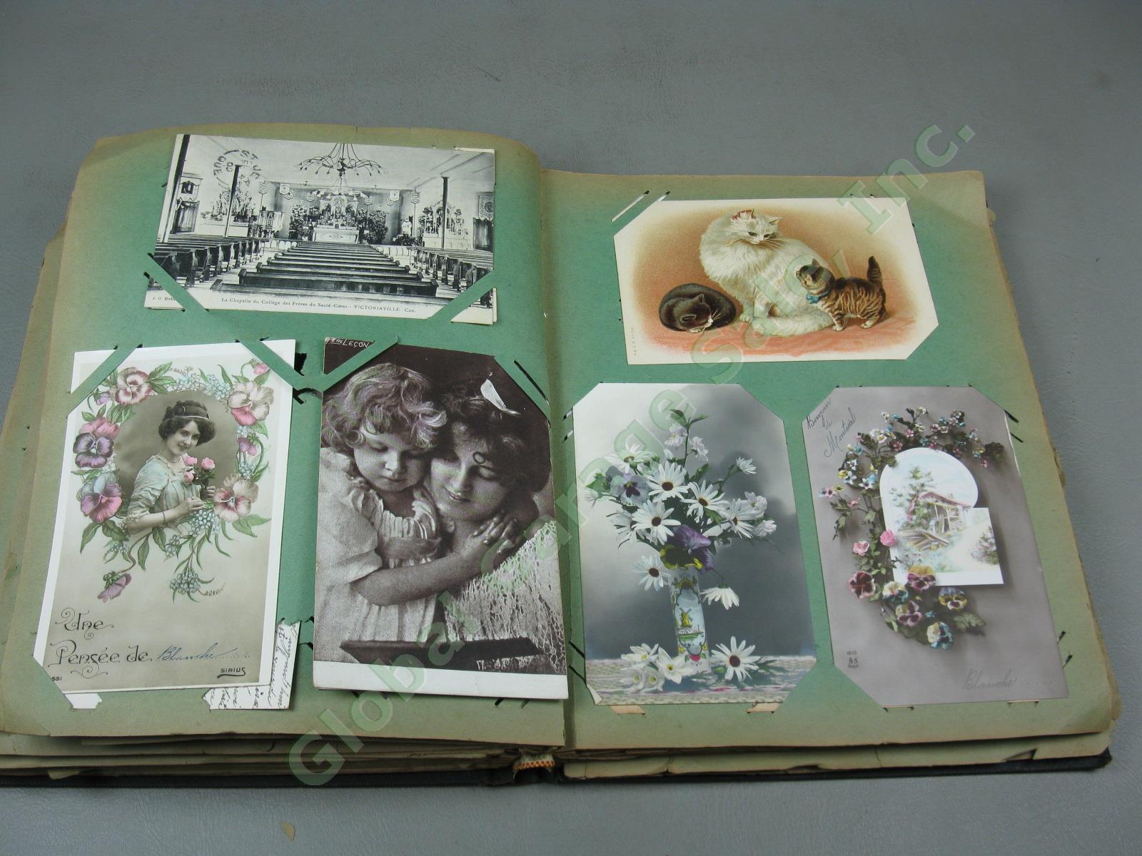 291 Vtg Antique 1900s Postcard Collection Album RPPC Real Photo Lot + 1905-1917? 39