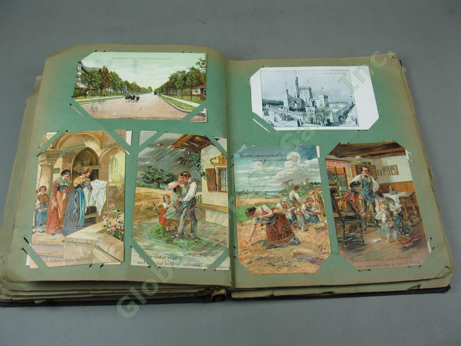 291 Vtg Antique 1900s Postcard Collection Album RPPC Real Photo Lot + 1905-1917? 46