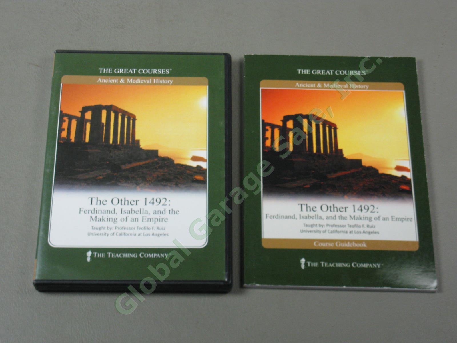 Teaching Company Great Courses DVD/CD Lot Ancient History Greek Roman Crusades + 6