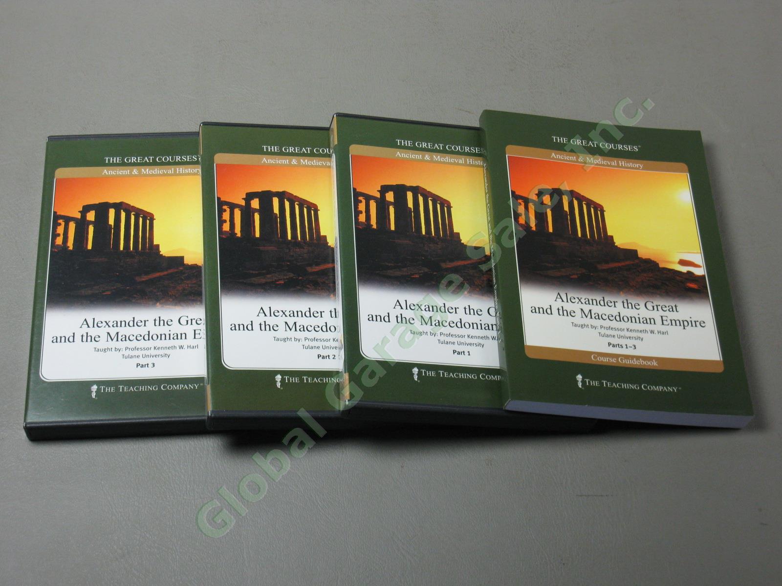 Teaching Company Great Courses DVD/CD Lot Ancient History Greek Roman Crusades + 7