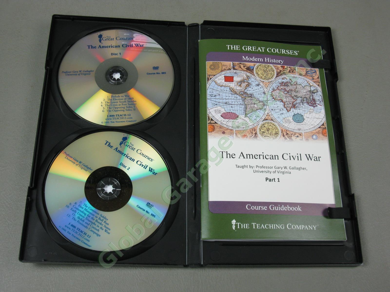 Teaching Company Great Courses DVD/CD Lot World History Civil Revolutionary Wars 10