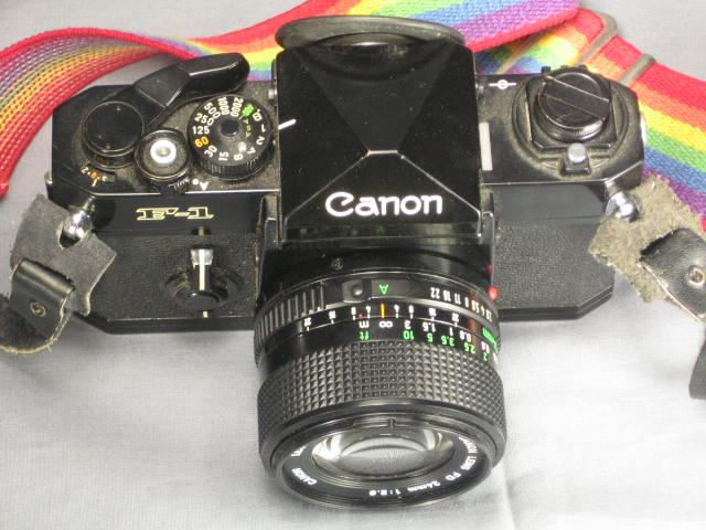 Canon F-1 Camera + Motor Drive + 100-300mm Zoom Lens NR 2