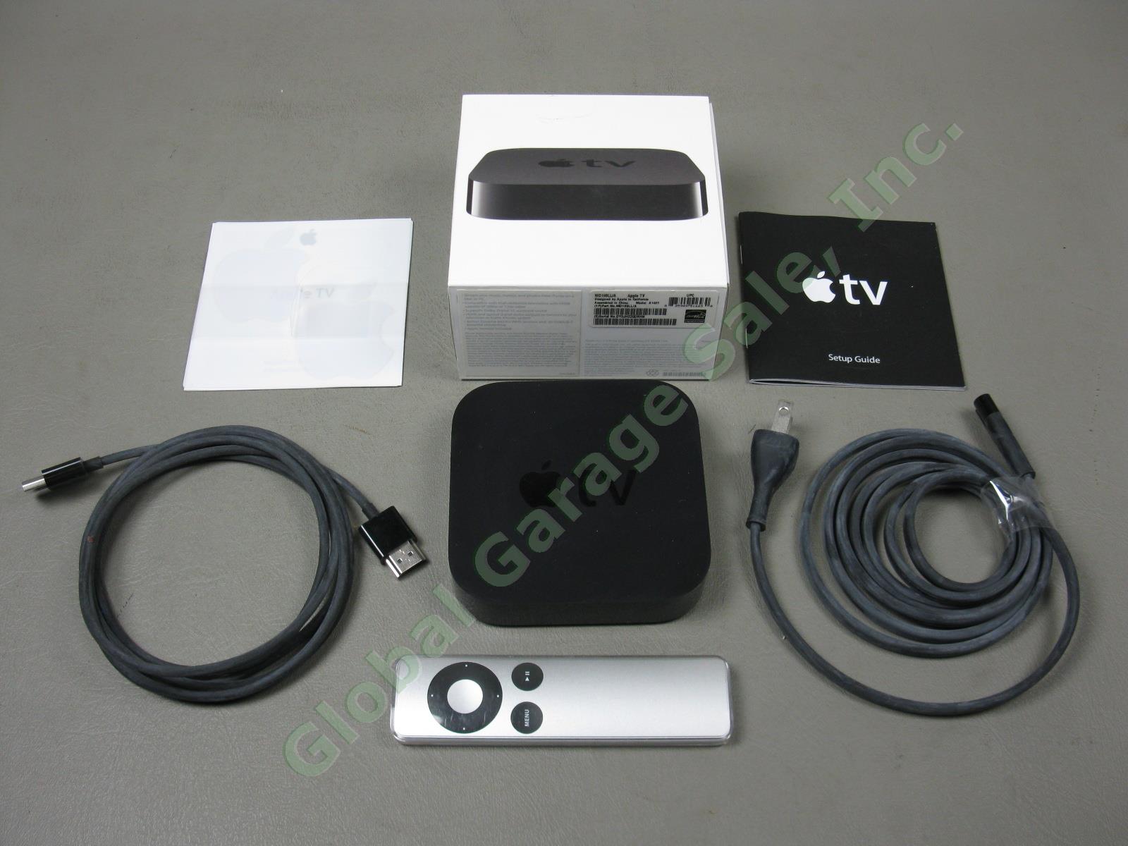 Apple TV Model A1427 3rd Gen Generation MD199LL/A One Owner Works Great NO RES!