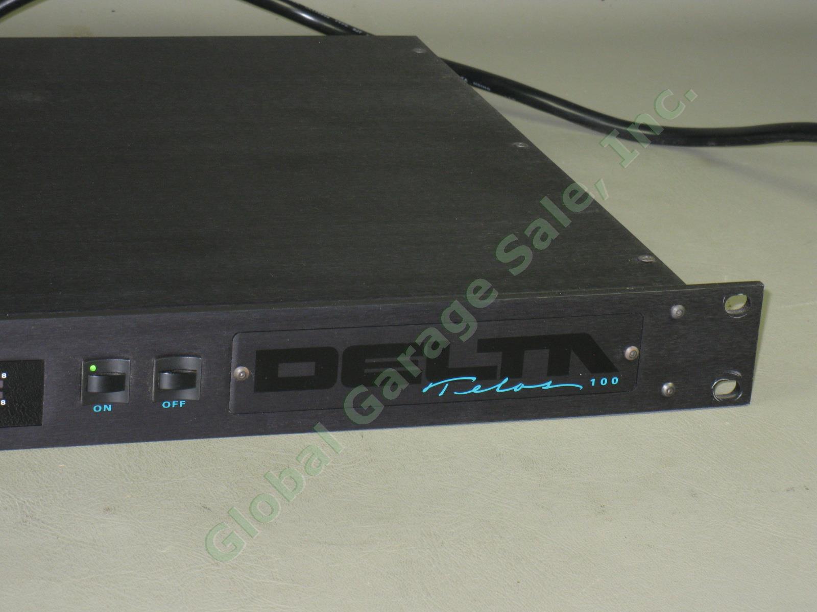 Delta Telos 100 Digital Hybrid Broadcast Phone Line Audio Console Interface NR! 2