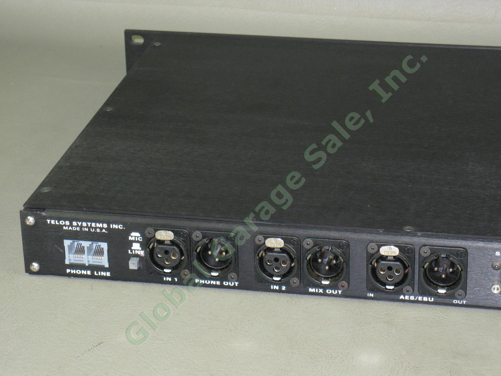 Delta Telos 100 Digital Hybrid Broadcast Phone Line Audio Console Interface NR! 4
