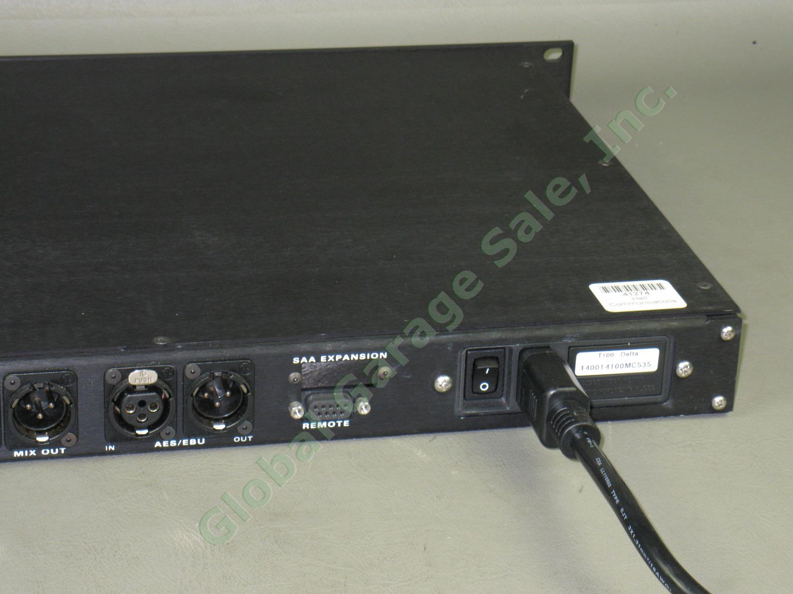 Delta Telos 100 Digital Hybrid Broadcast Phone Line Audio Console Interface NR! 5